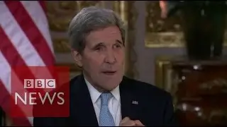 'Russia not committed to Assad' John Kerry - BBC News