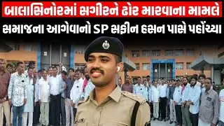Panchmahal: બાલાસિનોરમાં સગીરને ઢોર મારવાના મામલે સમાજના આગેવાનો SP સફીન હસન પાસે પહોંચ્યા