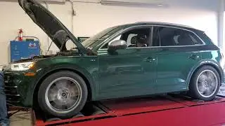 2018 B9 Audi SQ5 3.0T Hybrid turbo + Full Bolt-On and e30 blend fuel = 502 AWHP and 524TQ