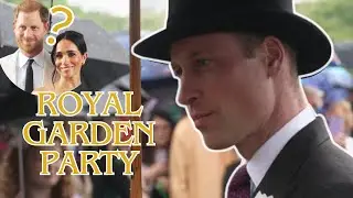 Prince William Stars the Royal Garden Party at Buckingham Palace #britishroyalfamily #royal