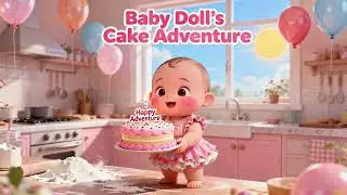 Baby Doll&rsquo;s Cake Adventure | Fun Nursery Rhymes & Kids Songs