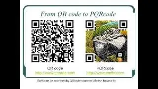 Putting image into QR code