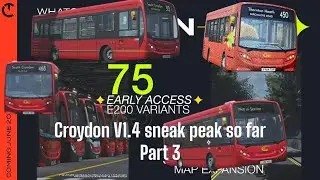Croydon V1.4 sneak peaks so far part 3 + V1.3.1 update coming soon