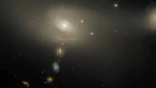 Cosmic Chaos &mdash; The Strange Beauty of Arp-Madore 2105-332 @NASAWebbTelescope
