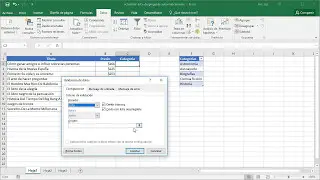 Actualizar lista desplegable autom&aacute;ticamente en Excel