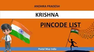 Krishna District Pincode List || ANDHRA PRADESH Zip Codes
