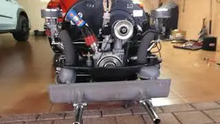 VW Beetle high performance 1200 engine - dual Solex 34 PCI