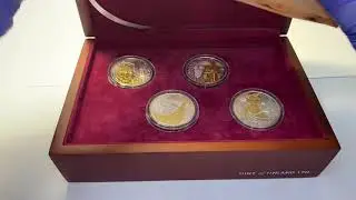 10 Динар 2008 год  Серия &laquo;ВИКИНГИ&raquo;  Андорра  Серебро