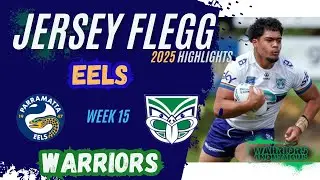 Warriors v Eels | Jersey Flegg 2025 | Rd 15 HIGHLIGHTS