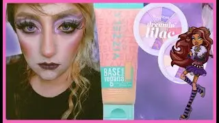 Maquiagem Inspirada na Clawdeen Wolf + Testando a Base Vegana Vizela e Dreamin' Lilac