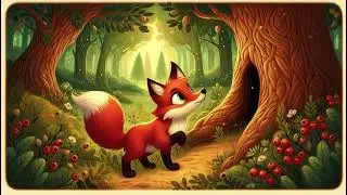 📖 Sprytny Lisek i Leśna Zagadka | Bajka dla dzieci | Opowieść z morałem 🦊✨