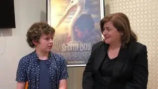 Finn Little chatted about acting with pelicans In Storm Boy