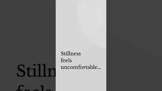 Stillness Is Not Silence