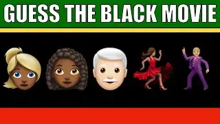 Black Movie Challenge | Guess the Black Movies from the Emojis