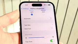 How To FIX iPhone Brightness Not Working!