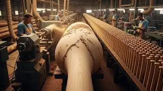 Inside the Baseball Bat Factory &ndash; Turning Ash and Maple into Major League Sluggers