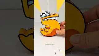 Number Lore 12345 🔥 DIY &ndash; Paper Edition! 📏✂️ #shorts