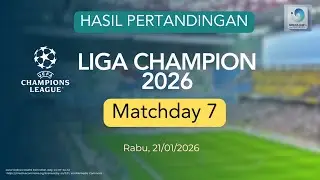 Hasil Liga Champions Matchday 7 | 21-01-2026 | Arsenal Menang di San Siro, Real Madrid Pesta Gol ⚽️🔥