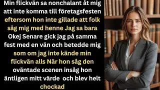 Min flickvän bad mig att inte komma på företagsfesten – sanningen chockade mig