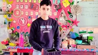 Raman award :- reflection of light through 4 mirror box @fahreennajmi8882 