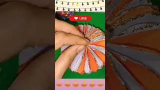 Easy Paper craft | Happy diwali | शुभ दीपावली | Wall Hanging craft ✨ #shorts #art #diya #trending