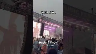 Another Masterpiece by Hayla & Kygo at #PalmTreeFestival2024🌴🔥🚀 #WithoutYou #Edm #Kygo #Hayla