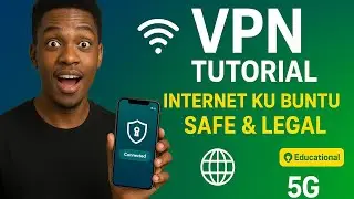 Uburyo bwemewe bwo kubona internet ku buntu (VPN Tutorial) ✅