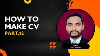 Part 2: How to Create CV on Canva for Junior Web Developer Internship