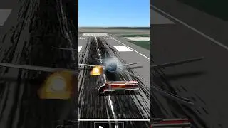 RFS Emergency Fire Extinguisher #emergency #crash #emergencylanding #flightsimulator #rfs #a320