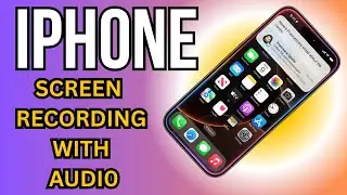 Record your iPhone 15 Pro Max screen with high quality Pro audio