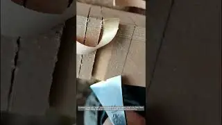 Clean Curves with a Chisel: Score, Slice, Peel