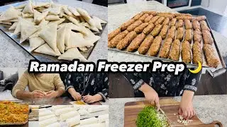 Food Preparation For Ramadan 🌙 Chicken keema Samosa Aur Chicken Veg Roll Seekh kabab Recipe  