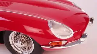1961 Jaguar E-type / XKE Roadster at 1:8 scale.
