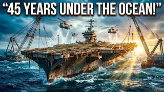 Salvaging &Restoring a Forgotten Aircraft Carrier After 45 Years Beneath the Ocean  DeepSea Recovery