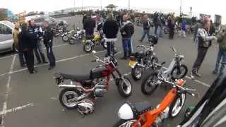 Monkey Bikes by the Shanklin Esplanade on the Isle of Wight
