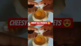 Cheesy Egg Bombs 💣🧀 | Easy 10 Minute Snack Recipe | Crispy outside,cheesy inside😋 #cheeseeggrecipe