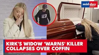 Charlie Kirk MURDER: Widow Erika BREAKS DOWN In Tearful Tribute At The Funeral, WARNS Killer