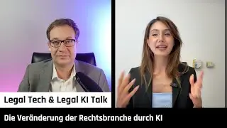 Die Ver&auml;nderung der Rechtsbranche durch KI | Roxana Sharifi und Patrick Prior