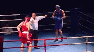 Artiom Fiodorov vs Paulius Petronis. 2013 year Baltic boxing championship final - 75 kg.