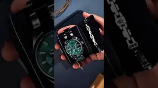 Maserati Green Dial Luxurious Elegant Men's Watch #luxurywatchesformen #elegantwatches