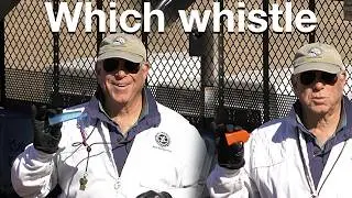Which is the Loudest Whistle?  A very unscientific conclusion - Bill Hillmann