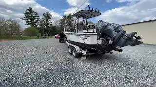 Реставрация яхты Boston Whaler Outrage 21' от компании Making it Metan.