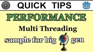 Godot Engine 3.x - Quick Tips || Multi-Threading via Thread Node