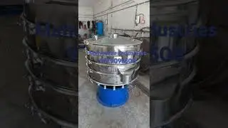 42&rdquo; (3.5FEET) Vibro sifter machine#plasticproduct#machine#stainlesssteel304#manufacturing#ahmedabad