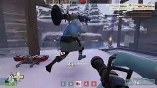 TF2 Engineer Fortress: Bangerz with MVM Upgrades - Coldfront (5CP) as Medic
