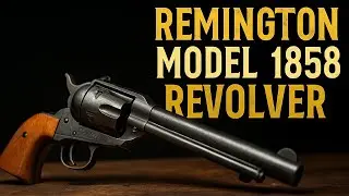 Револьвер Remington Model 1858 | Самое надёжное оружие Дикого Запада