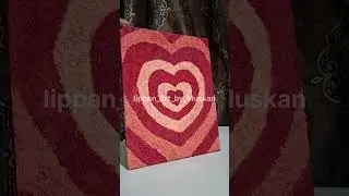 texture Heart canvas art whatsapp for order 8103691912 #handmade #diy #art #homedecor #gift #shorts