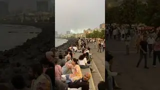 Marine  drive Mumbai ❤️ #beach #travel #shorts #trending #ytshorts