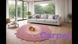 Carpet &ldquo;Fox tail&ldquo; 26 row #crochet #knitting