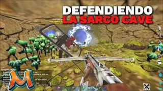 DEFENDEMOS La Sarco Cave HASTA LA MUERTE! - MESA 2Man Ark PVP